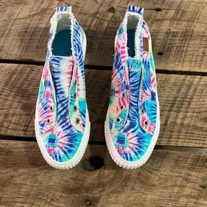 Blowfish tie dye slip ons